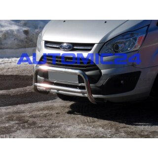 Frontb&uuml;gel Bullenf&auml;nger Frontschutzb&uuml;gel Rammschutz Ford Transit Custom Zulassung