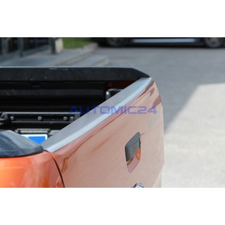 Ladekantenschutz passend f&uuml;r Ford Ranger 12- Edelstahl Kofferraum Leiste Hinten Stossstange Schutz